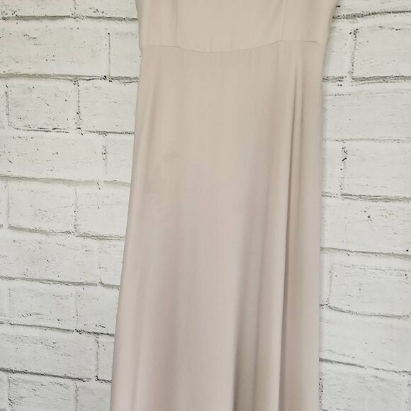 Show Me Your Mumu Women's Faith Maxi Dress Medium Show me the ring crisp - Picture 3 of 13